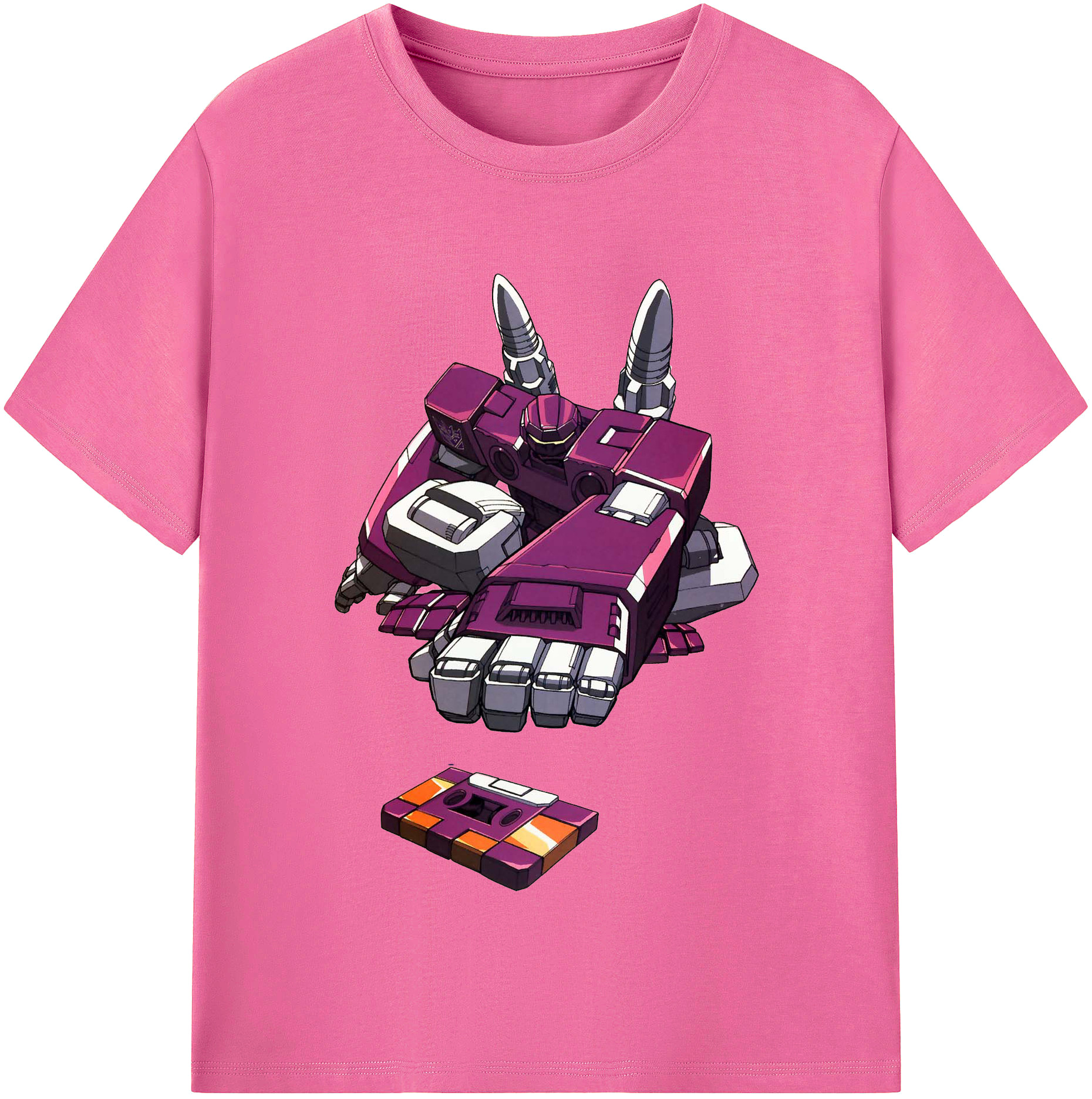  レディースカジュアルプリントTシャツ（綿100％）